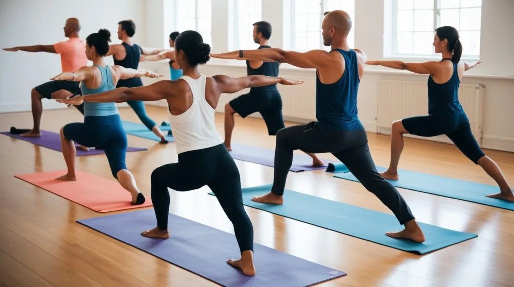 This image has an empty alt attribute; its file name is Leonardo_Phoenix_A_diverse_group_of_people_practicing_Vinyasa_2-1024x572.jpg