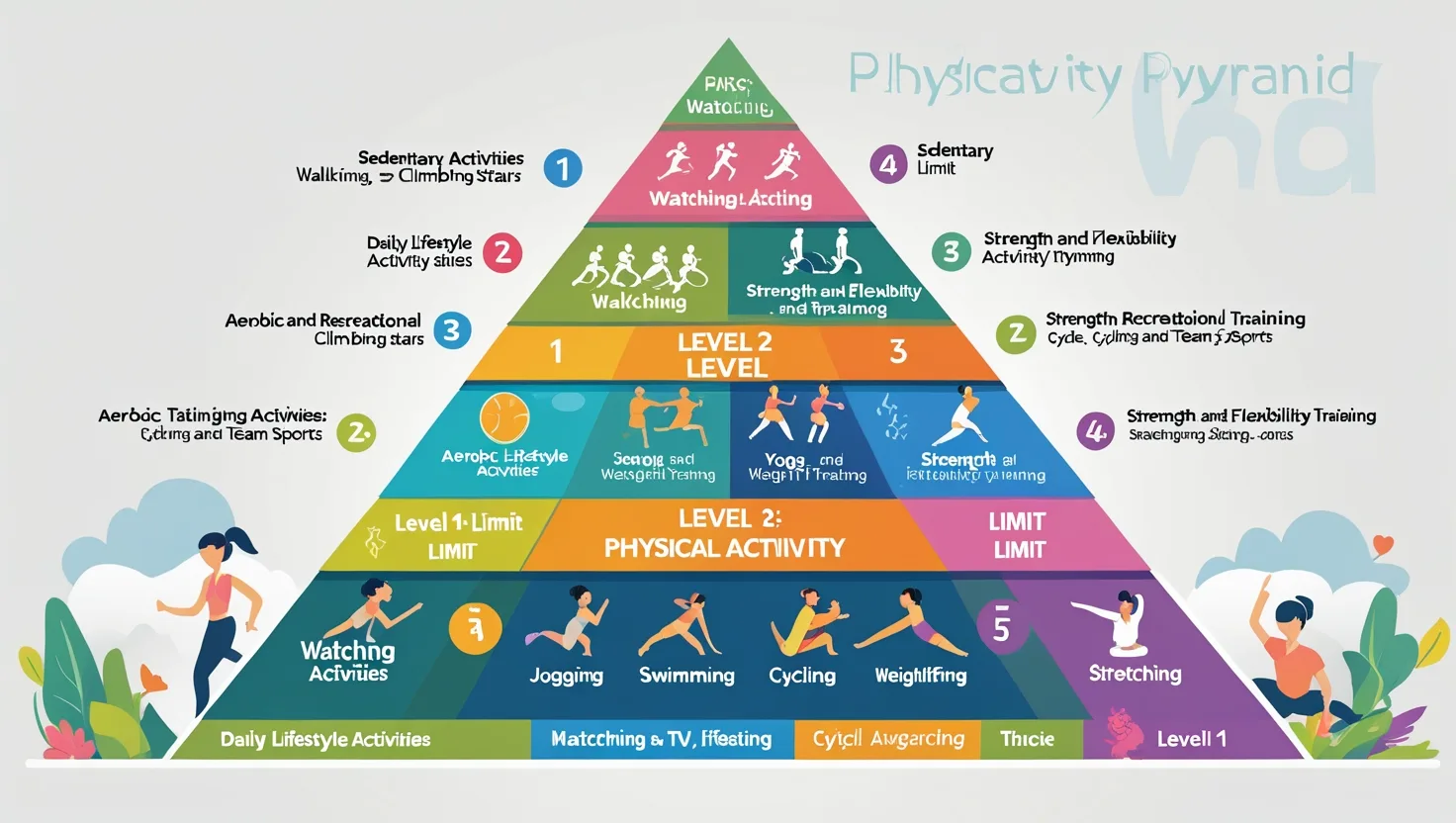 Physical activity pyramid